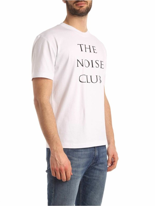 McQ Alexander Mcqueen: t-shirts online - Noise Club T-shirt in white