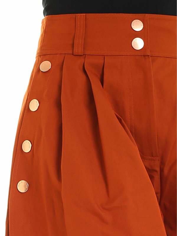 ショートパンツ - オレンジ shop online: SEE BY CHLOE