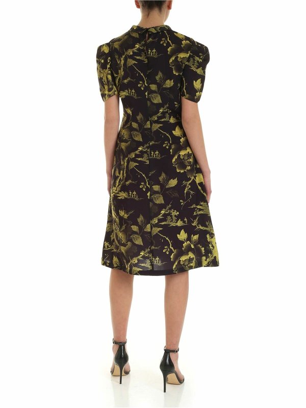 iKRIX McQ Alexander Mcqueen: Robe longueur genou - Robe Au Genou - Noir