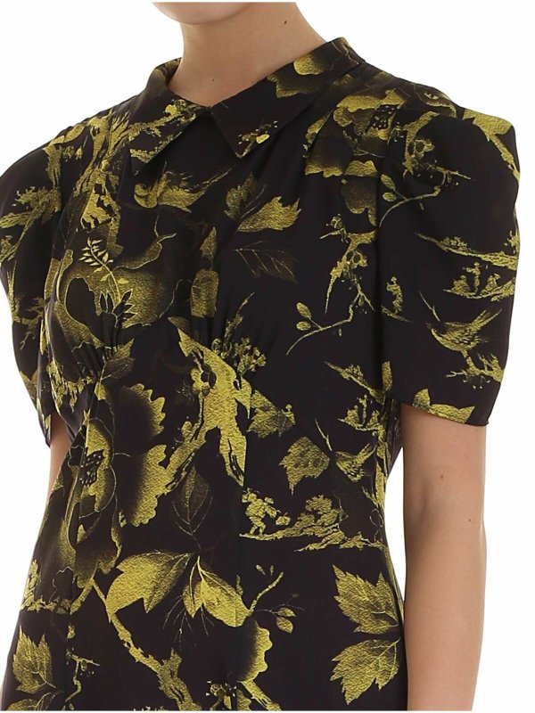 Robe Au Genou - Noir shop online: McQ Alexander Mcqueen