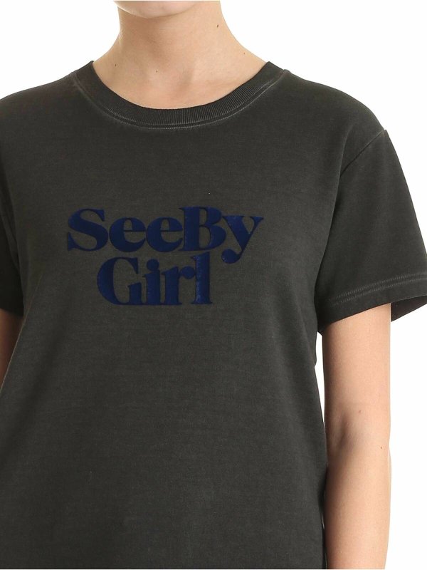 T-Shirt - Gris shop online: SEE BY CHLOE