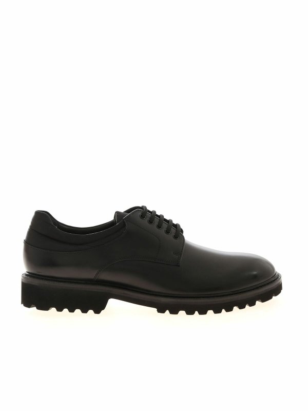 KARL LAGERFELD: classic shoes - Terra derby in black