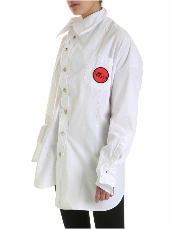 VIVIENNE WESTWOOD ANGLOMANIA: shirts online - Chaos shirt in white