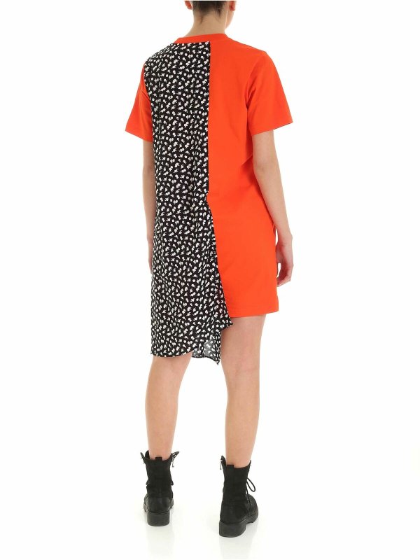 iKRIX McQ Alexander Mcqueen: Robe longueur genou - Robe Au Genou - Orange