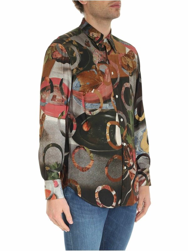 VIVIENNE WESTWOOD: shirts online - Multicolor sustainable viscose shirt