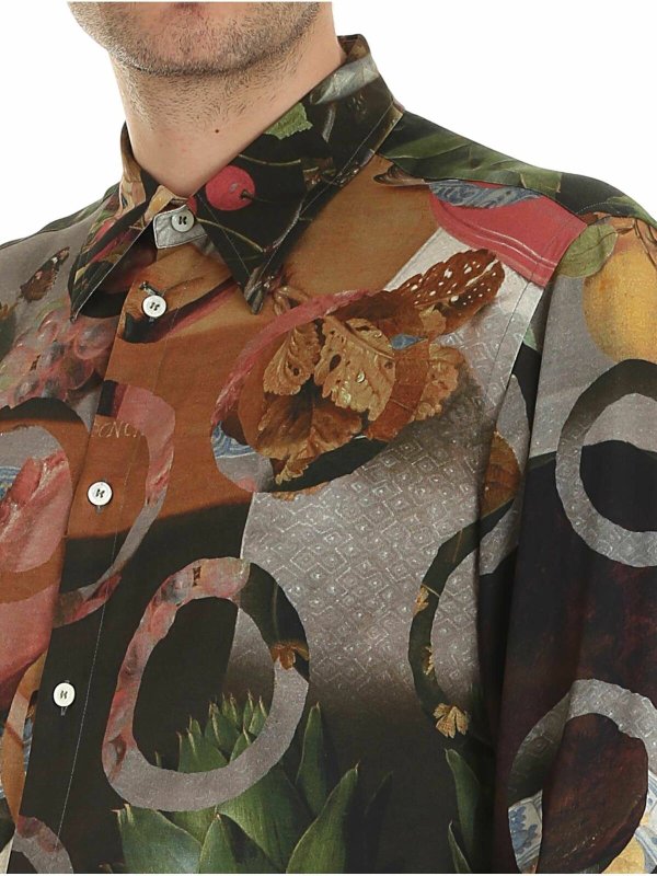Multicolor sustainable viscose shirt shop online: VIVIENNE WESTWOOD