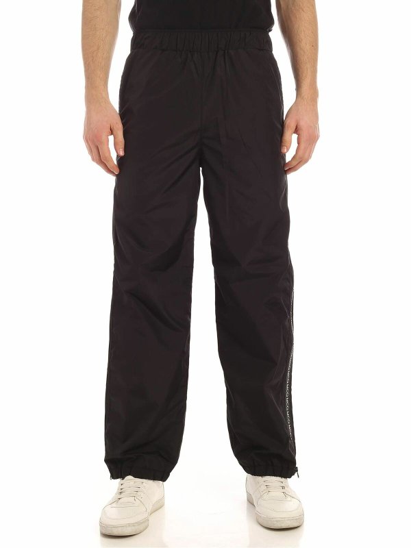 McQ Alexander Mcqueen: casual trousers - MCQ bands pants in black