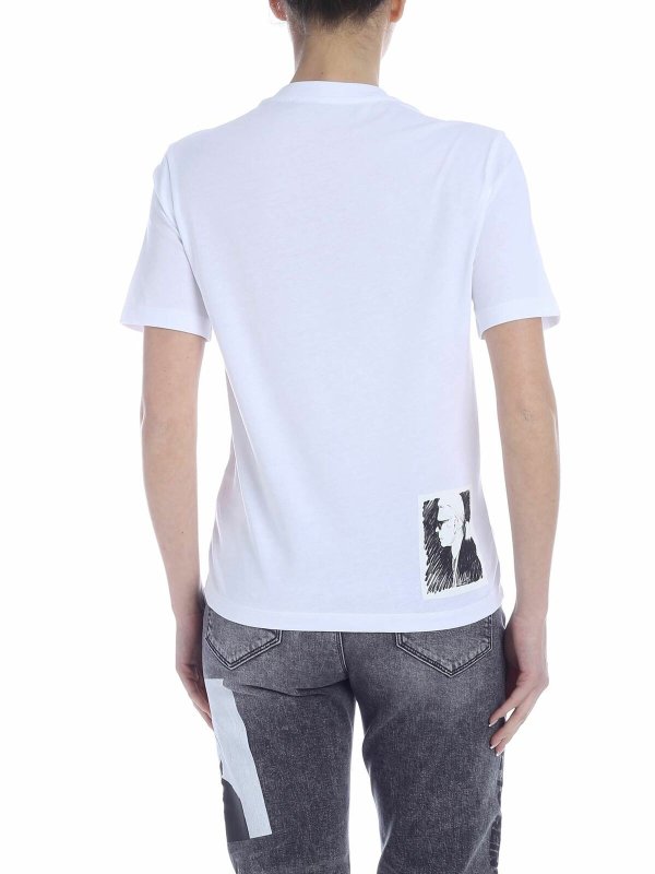 iKRIX KARL LAGERFELD: Camisetas - Camiseta - Blanco