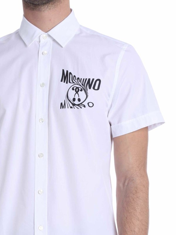 Hemd - Weiß shop online: MOSCHINO