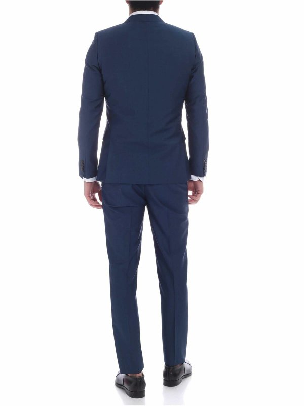 Paul Smith ダークブルー スーツ Paul Smith フォーマルスーツ - ブルー|M1R1457D0000244A
