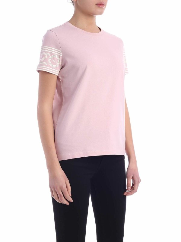KENZO: t-shirts online - Kenzo Sport Straight T-shirt in pink