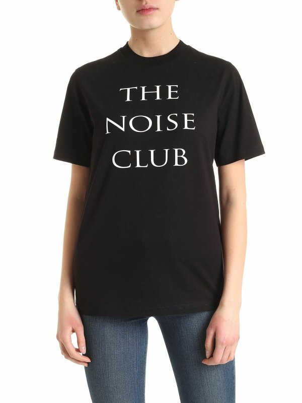 McQ Alexander Mcqueen: t-shirts - The Noise Club T-shirt in black