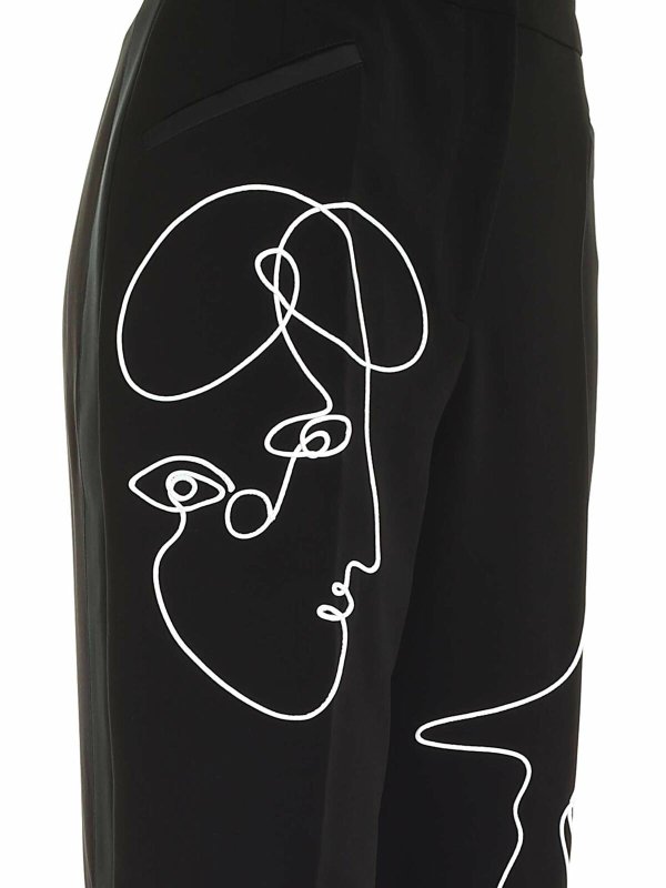 Casual Hose - Schwarz shop online: MOSCHINO