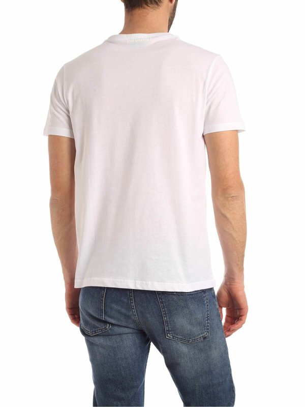 iKRIX KARL LAGERFELD: t-shirts - Karl Triangle print T-shirt in white