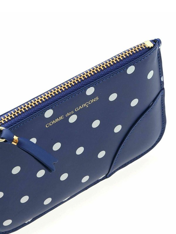 iKRIX COMME DES GARÇONS WALLET: Clutch - Pochette - Bleu