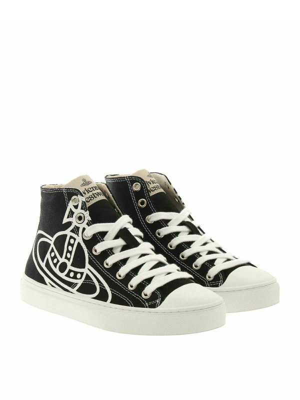 VIVIENNE WESTWOOD: sneakers online - Sneakers Plimsoll High Top nere