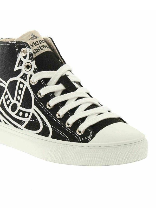 Sneakers Plimsoll High Top nere shop online: VIVIENNE WESTWOOD