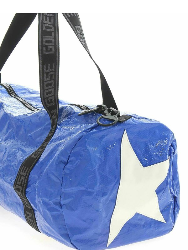 iKRIX GOLDEN GOOSE: Borse da viaggio - Borsone Star Gold blu