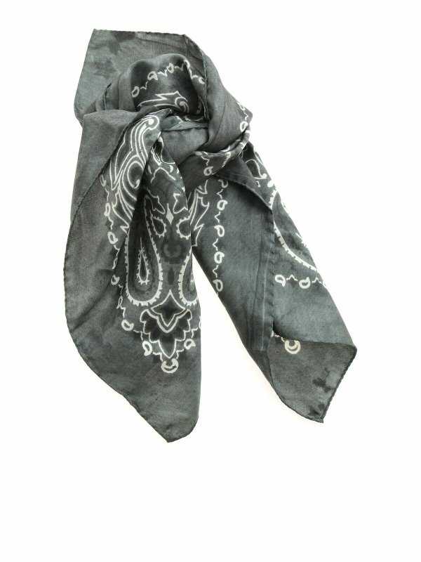 GOLDEN GOOSE: scarves - Green foulard