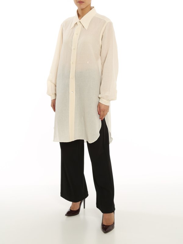 Maison Margiela: シャツ online - シャツ - クリーム