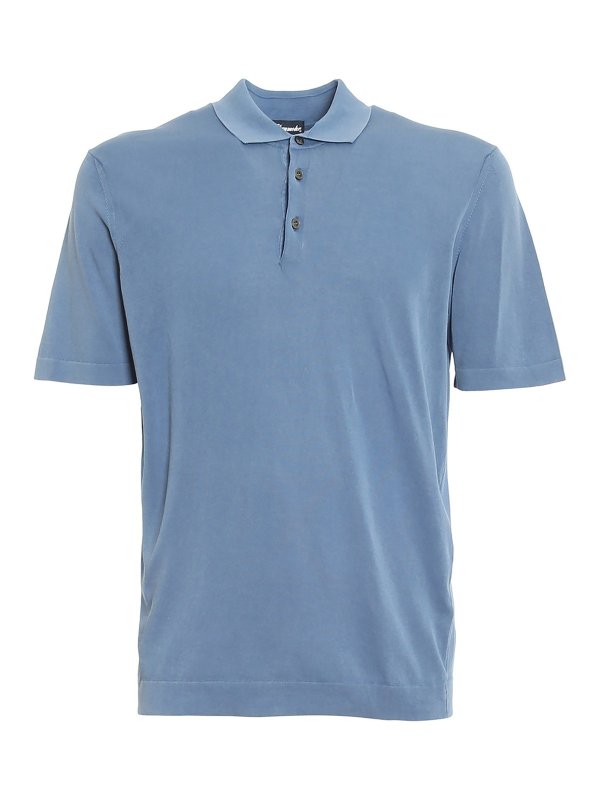 DRUMOHR: Turtlenecks & Polo necks - Soft jersey polo