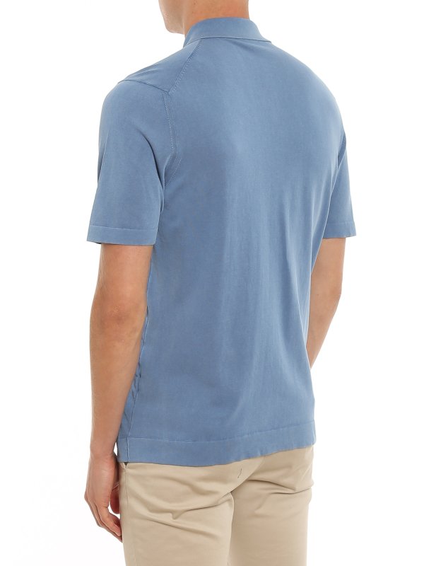 Soft jersey polo shop online: DRUMOHR