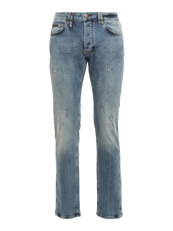 PHILIPP PLEIN: jeans dritti, a sigaretta - Jeans a gamba dritta