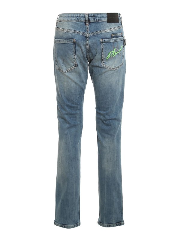 PHILIPP PLEIN: jeans dritti, a sigaretta online - Jeans a gamba dritta