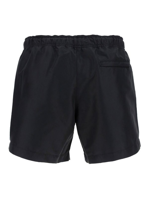 OFF-WHITE: Swim shorts & swimming trunks online - For Swim print swim short