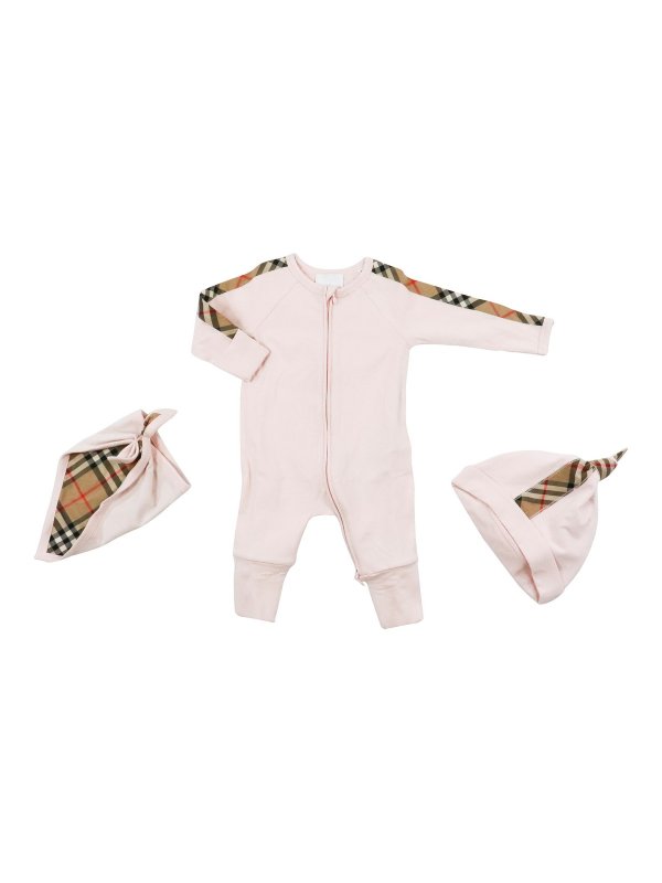 BURBERRY: jumpsuits online - Claude Check set