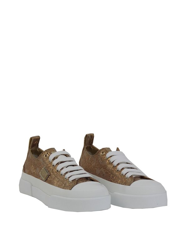 DOLCE & GABBANA: Sneaker online - Sneaker - Gold