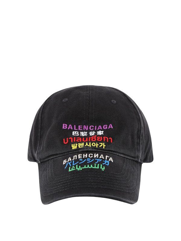 BALENCIAGA: hats & caps - Languages baseball cap