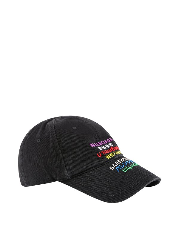 BALENCIAGA: hats & caps online - Languages baseball cap
