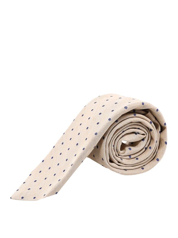 KITON: Krawatten und Fliegen online - Krawatte - Gepunktet