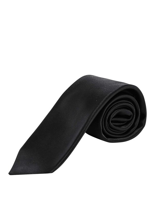 KITON: Krawatten und Fliegen online - Krawatte - Schwarz