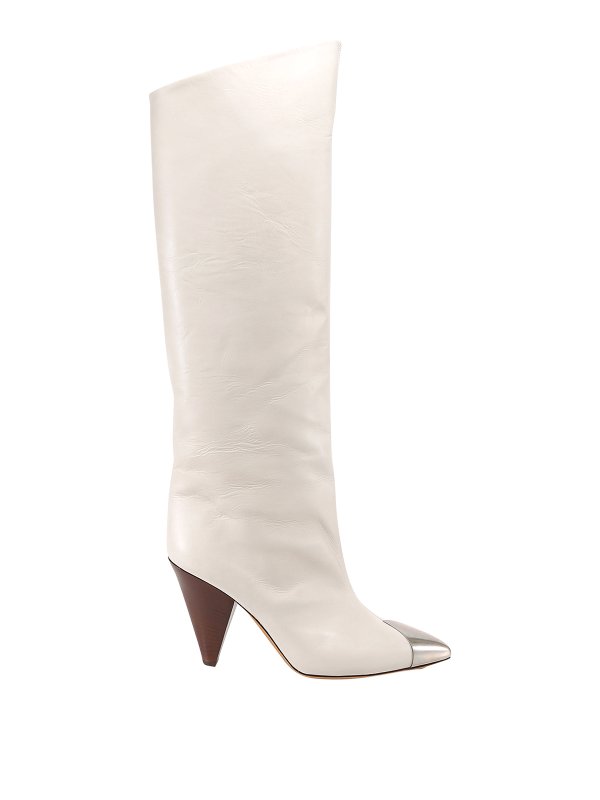 ISABEL MARANT: Stiefel - Stiefel - Weiß
