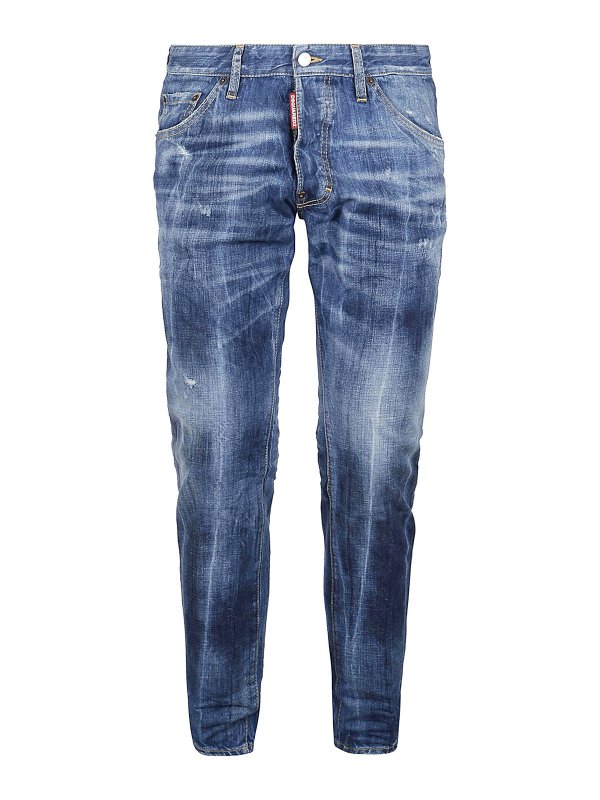 DSQUARED2: straight leg jeans - Cool Guy jeans