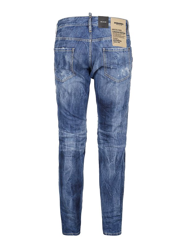 DSQUARED2: straight leg jeans online - Cool Guy jeans