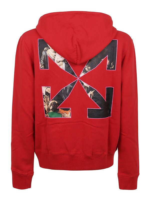 OFF-WHITE: Sweatshirts und Pullover online - Sweatshirt - Rot