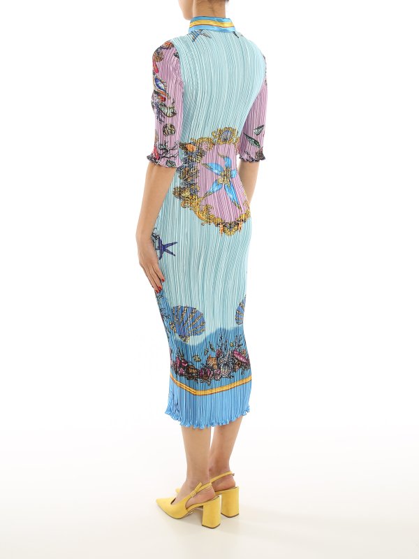 Maxikleid - Hellblau shop online: VERSACE