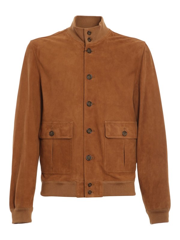 VALSTAR: レザージャケット - レザージャケット - キャメル