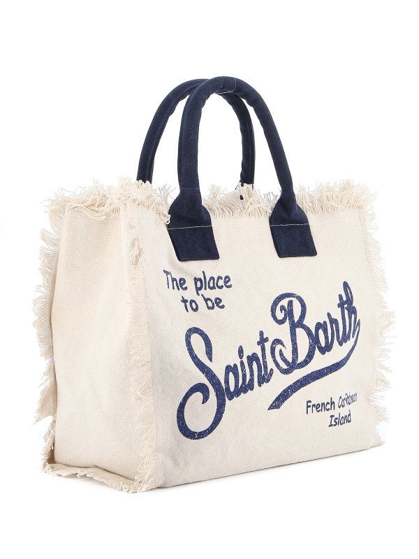 MC2 SAINT BARTH: Handtaschen online - Shopper - Beige