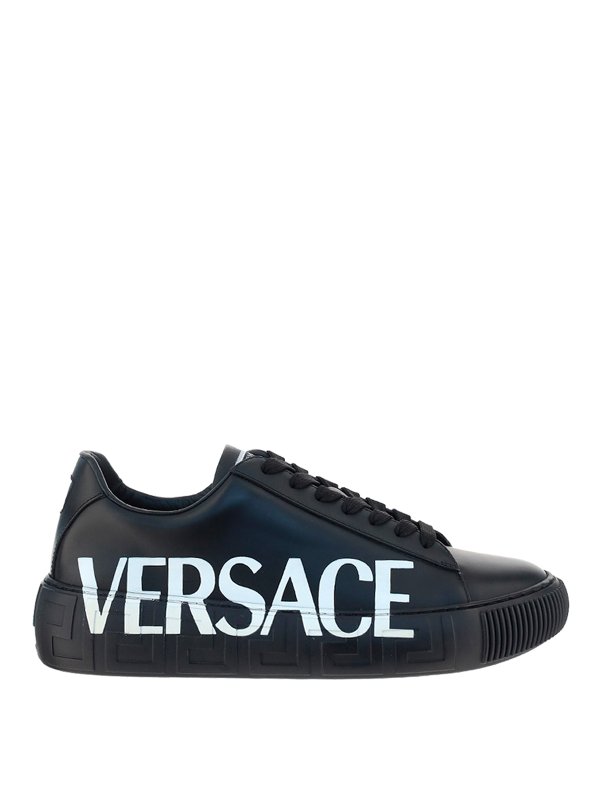 VERSACE: スニーカー - スニーカー - 黒