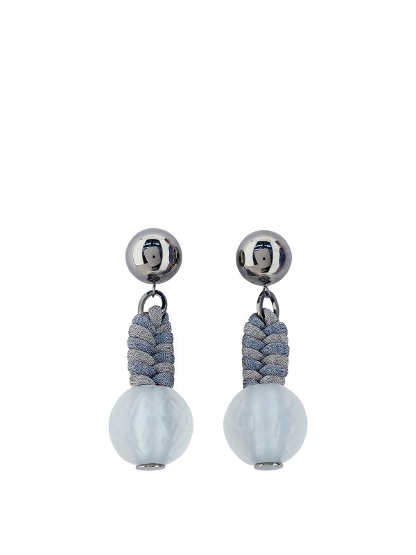 GIORGIO ARMANI: Pendientes - Pendientes - Azul