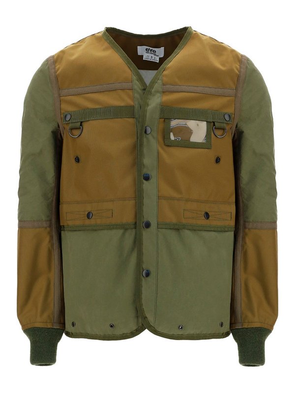 JUNYA WATANABE: casual jackets - Rear backpack jacket