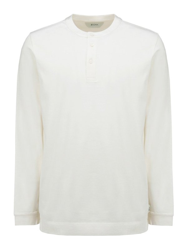 Z ZEGNA: Camisetas - Camiseta - Blanco