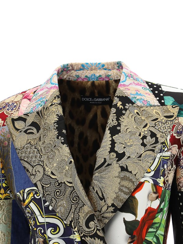iKRIX DOLCE & GABBANA: blazers - Sicilian Patchwork blazer