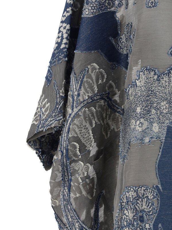 iKRIX GIORGIO ARMANI: Capes &  Ponchos - Cotton jacquard poncho