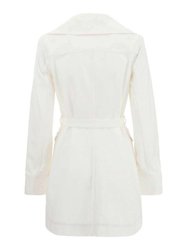 LANVIN: Abrigos cortos online - Abrigo Corto - Blanco