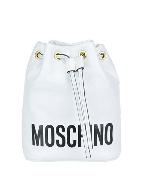 MOSCHINO: Sacs seau  - Sac Seau - Blanc